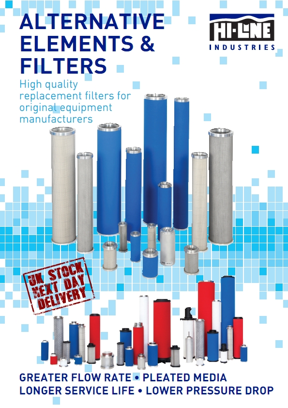 Alternative elements Compressed Air Filtration Products HiLine Industries